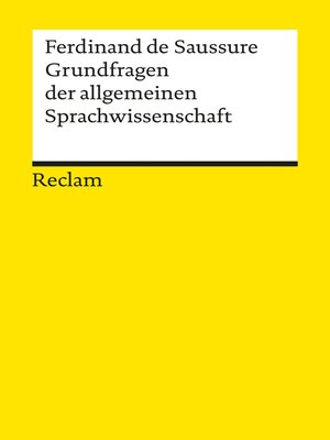 cover image of Grundfragen der allgemeinen Sprachwissenschaft